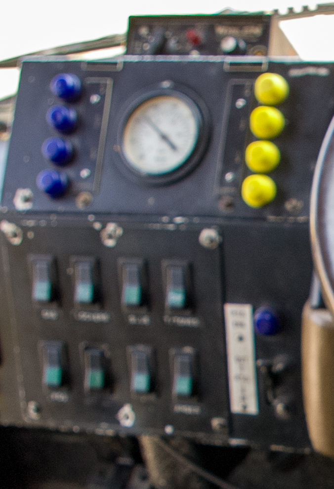 Carmichael Mark 12A Cab Emergency panel