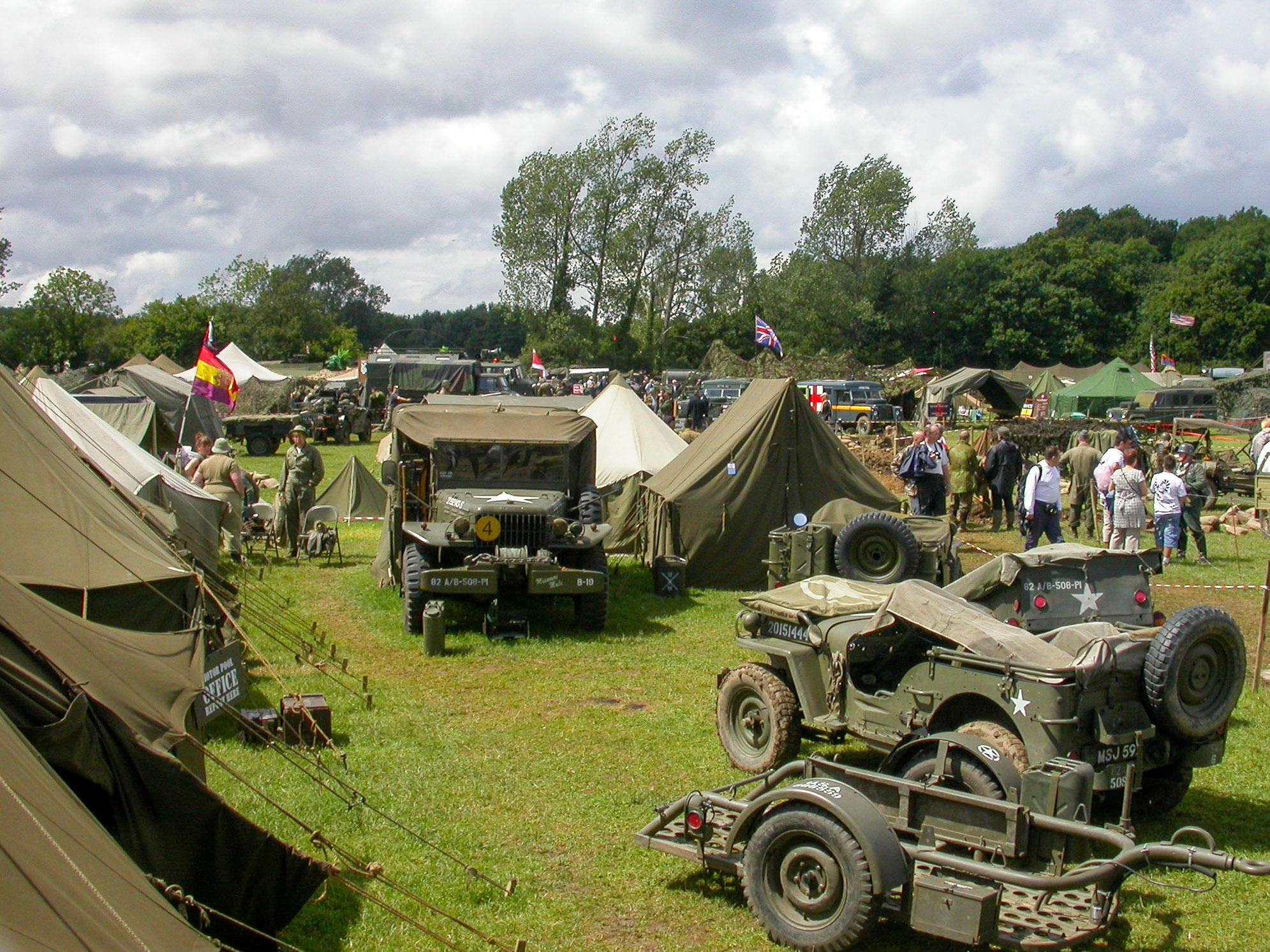 Displays near the arena