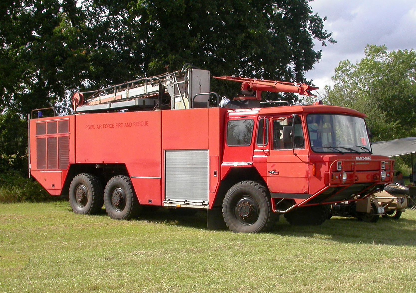 Mark 12A parked up at War and Peace Show