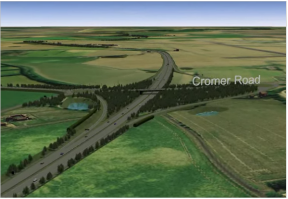 Norwich Northern Distributor Road flythrough Norwich Northern Distributor Road flythrough